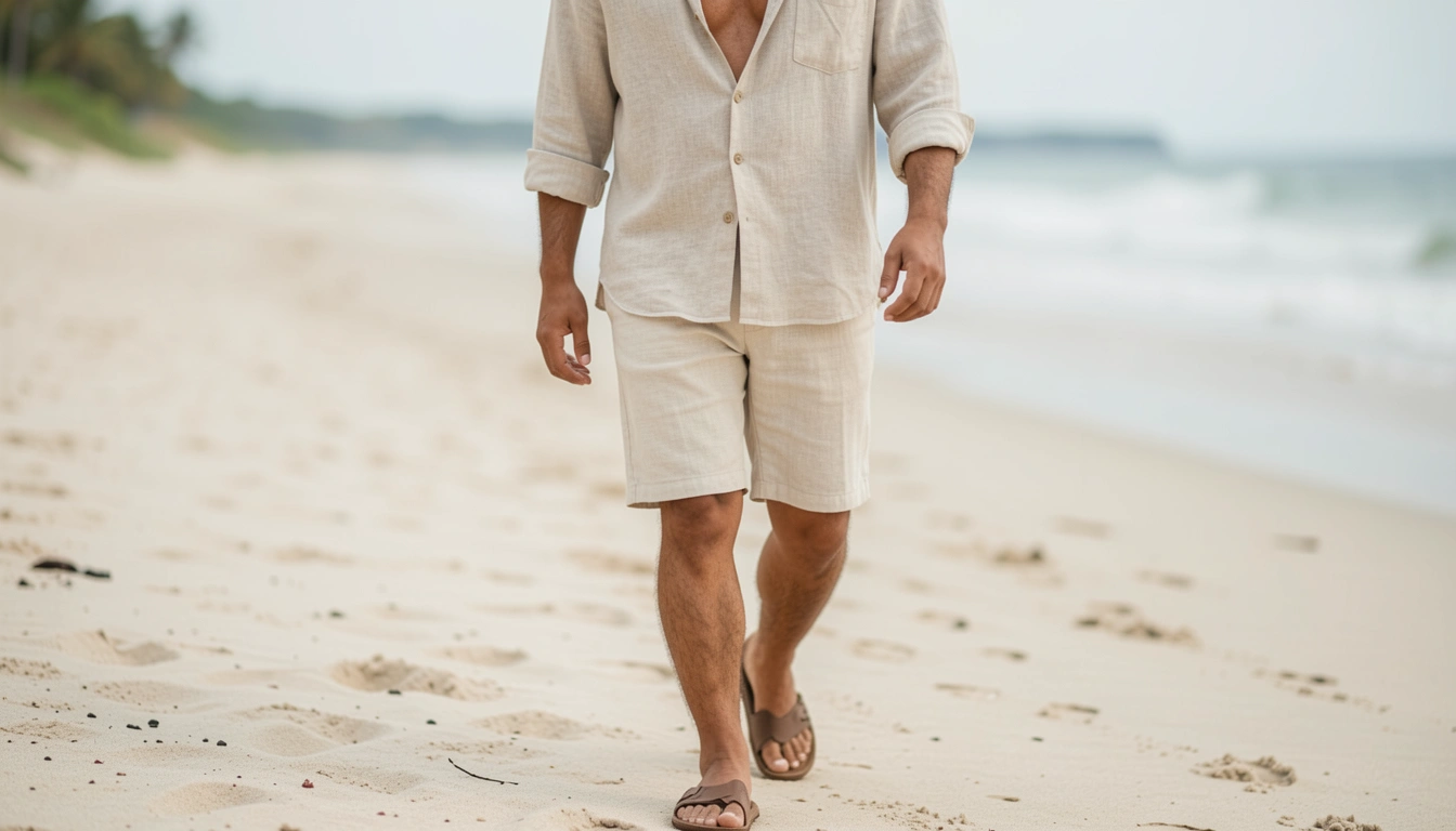 12 Relaxed Mens Beach Outfits For Summer Vacation To Pack Light
