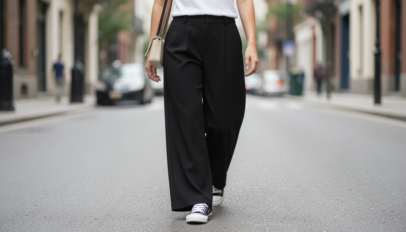 19 Timeless Black Culottes Street Style To Wear On Repeat
