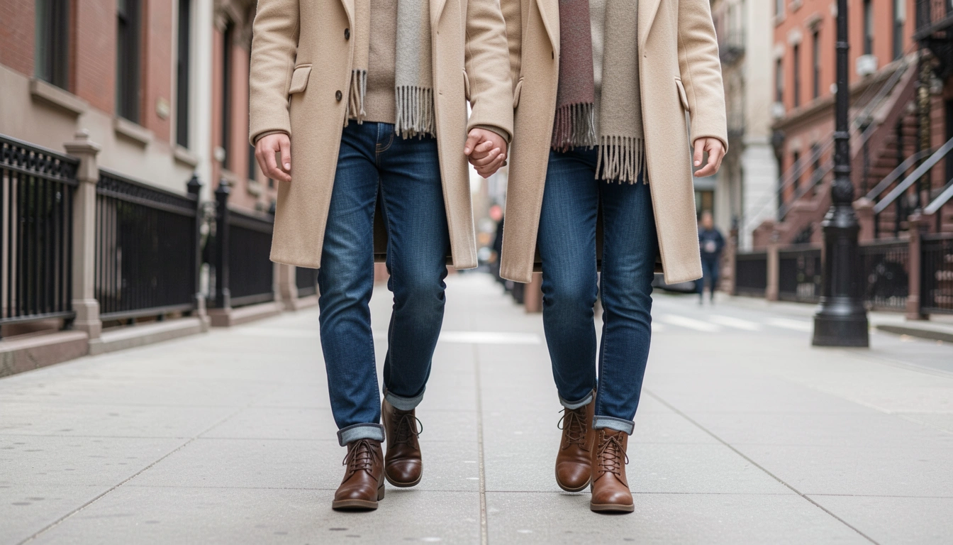 9 Romantic New York Street Style For Couple Outfit Inspo