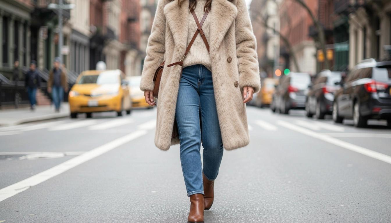 12 Statement New York Fur Street Style For Luxe Outfits
