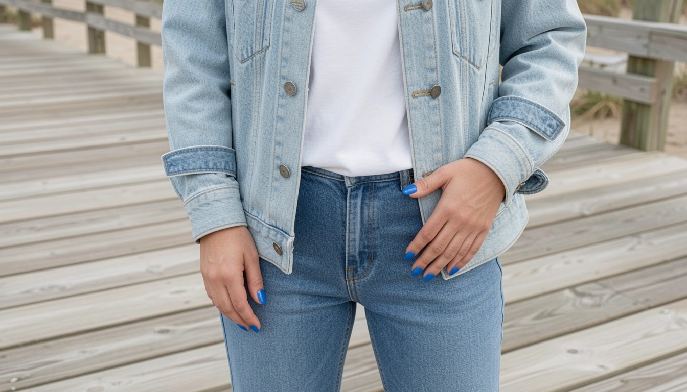 21 Ocean Street Style Blue Nails For Cool Girl Energy