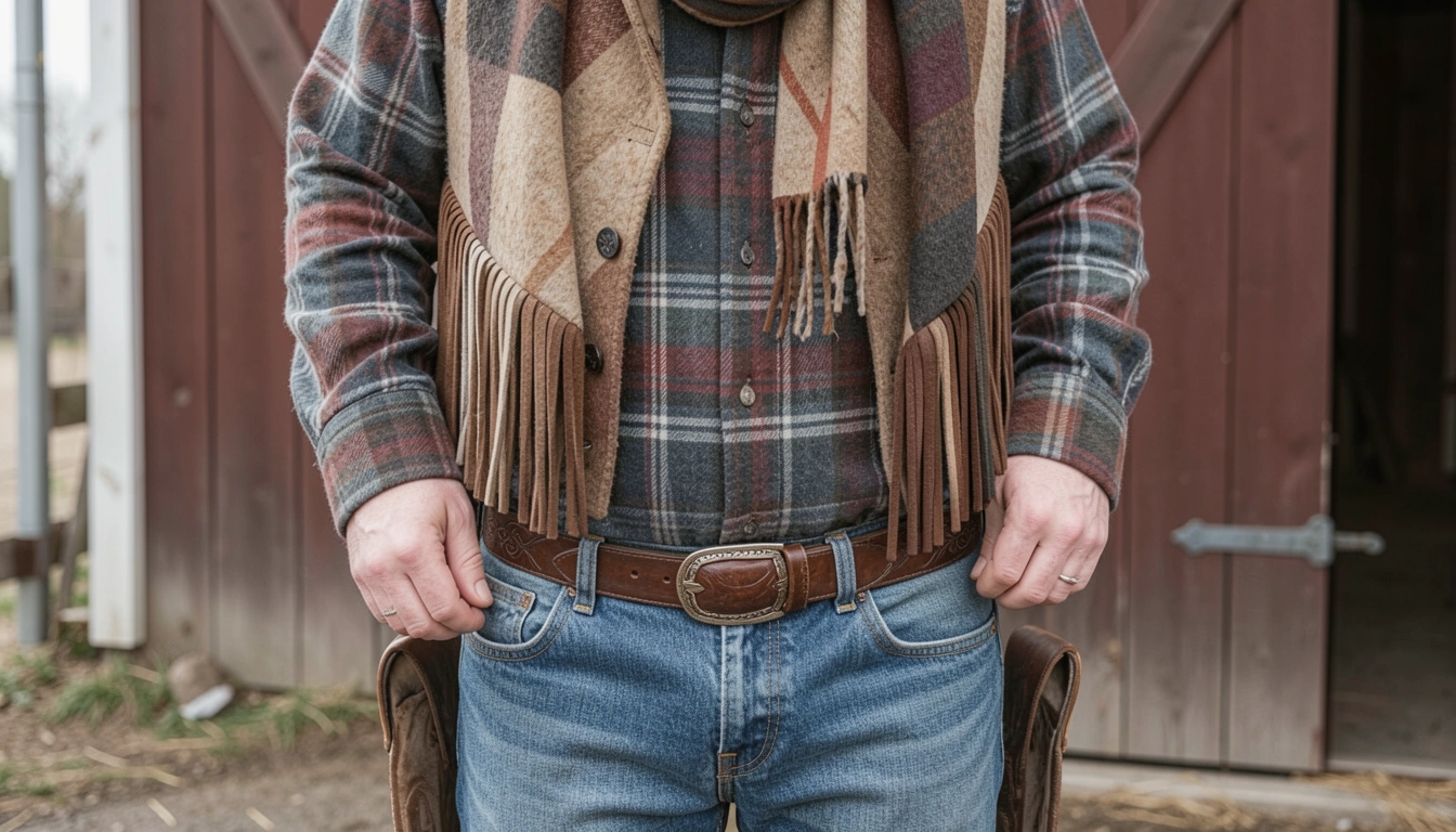 20 Layered Cowgirl Winter Party Outfits For Cozy Style